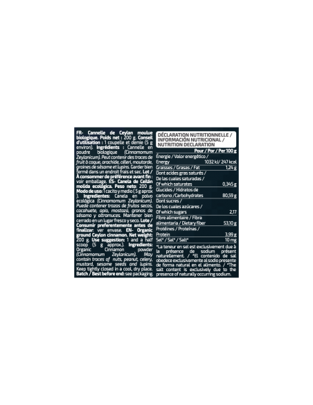 CEYLON CINNAMON - CANELA