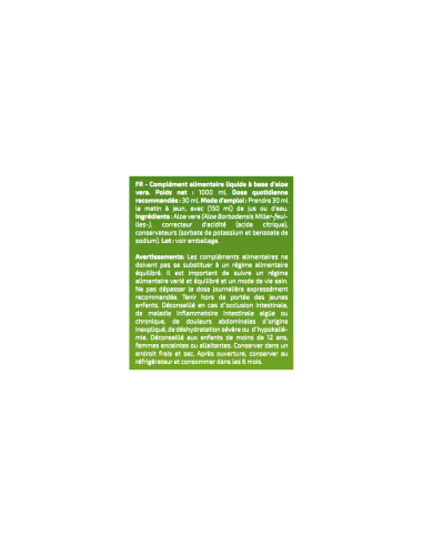 ALOE VERA JUICE - 1L