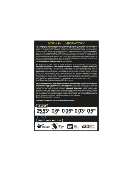 ISO ZERO CLEAR 900G