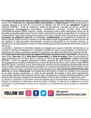 PEPTIDES COLLAGEN FORTIGEL® - IOGENIX