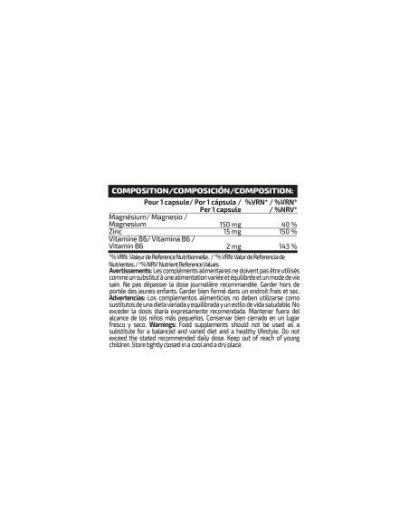 ZMA - Zinc Magnesio y Vitamina B6 | Buy Muscle