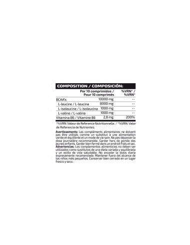 BCAA`S 8.1.1 150 TABLS - MVP