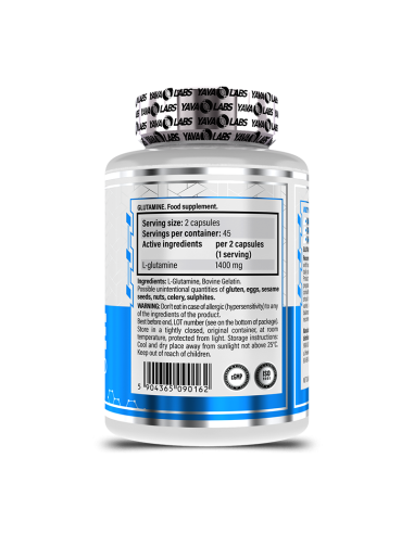 GLUTAMINE - 90CAPS