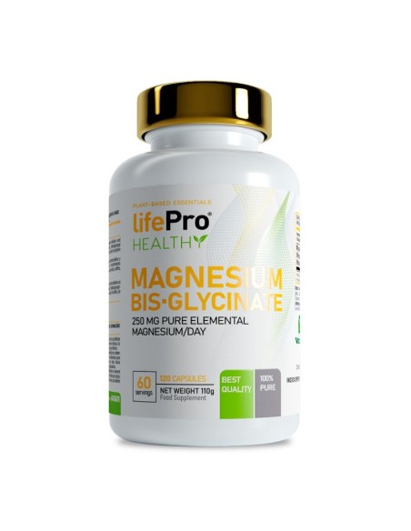 LIFE PRO BISGLICINATO DE MAGNESIO  - 120 CAPS