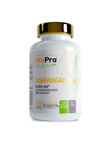 LIFE PRO ASHWAGANDHA 500MG KSM66 - 90 VCAPS NEW