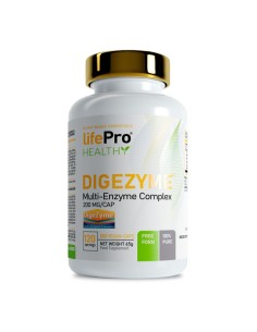 Life Pro Digezyme 200mg - 120 Vcaps