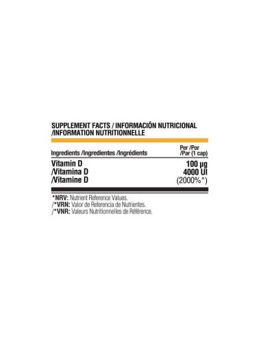 LIFE PRO VEGAN VITAMIN D 4000UI - 90 VEGANCAPS