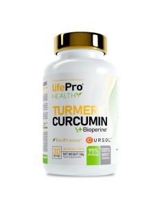 LIFE PRO TURMERIC CURCUMIN +BIOPERINE - 60 VEGANCAPS
