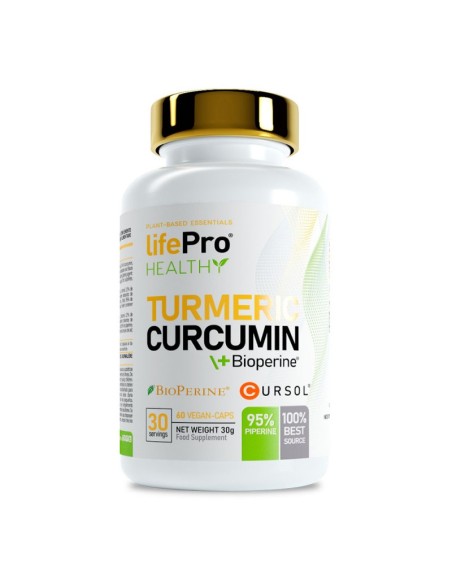LIFE PRO TURMERIC CURCUMIN +BIOPERINE - 60 VEGANCAPS
