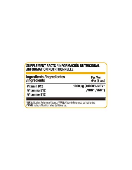 LIFE PRO VITAMIN B12 - 90 VEGANCAPS