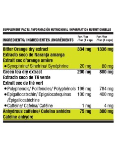LIFE PRO EVIDENCED BURNER 720MG - 120 VEGANCAPS 2