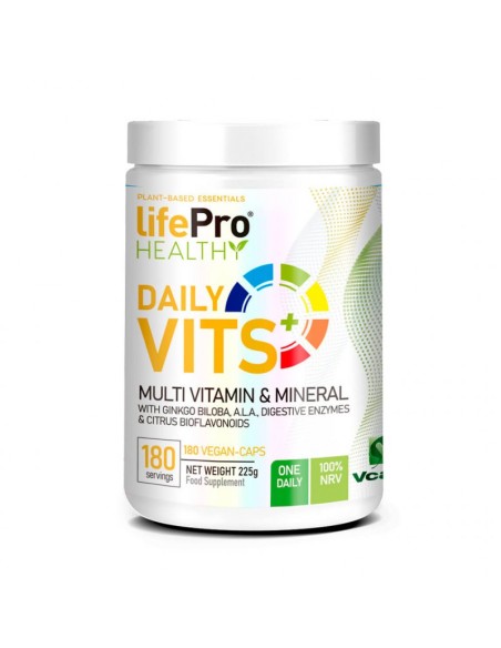 LIFE PRO NUTRITION DAILY VITS - 180 VEGANCAPS