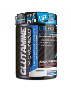 LIFE PRO GLUTAMINE AJINOMOTO - 500 G.