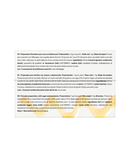 PANCAKE ORIGINAL 1KG - MVP