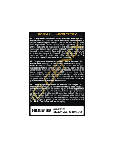 CAFFEINE 200mg - MVP