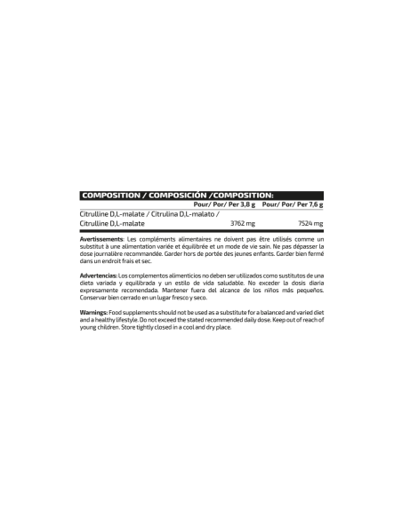 CITRULLINE MALATE - IO.Genix MVP