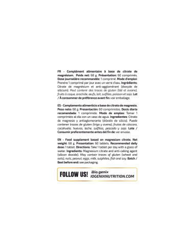 MAGNESIUM CITRATE - MVP