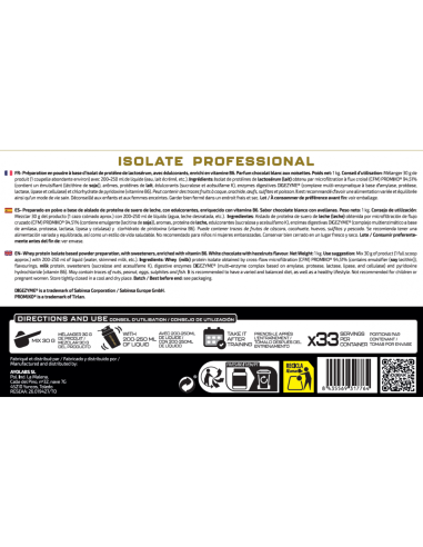 ISOLATE PROFESSIONAL 1KG - MVP