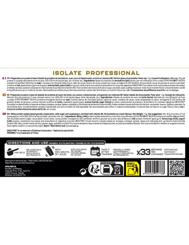 ISOLATE PROFESSIONAL 1KG - MVP