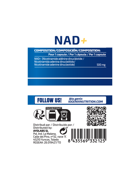 NAD+ 500mg