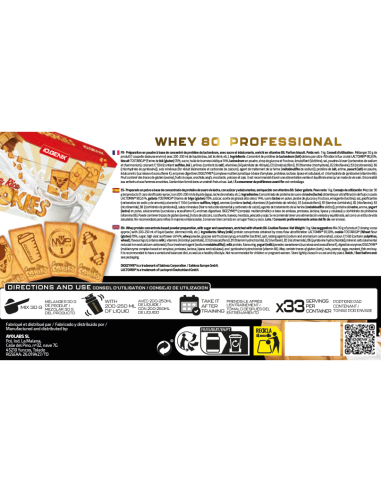 WHEY 80 PROFESSIONAL 1KG - MVP