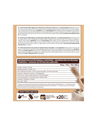 AVENA DELICIOUS OATMEAL - 1KG - MVP