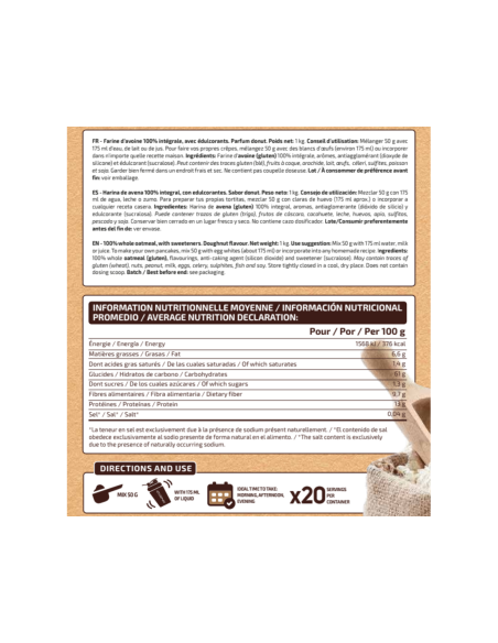 AVENA DELICIOUS OATMEAL - 1KG - MVP