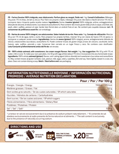 AVENA DELICIOUS OATMEAL - 1KG - MVP