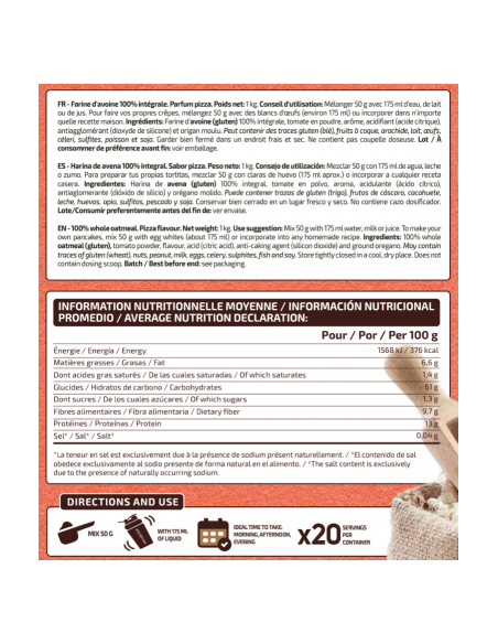 AVENA DELICIOUS OATMEAL - 1KG - MVP