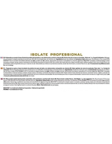 ISOLATE PROFESSIONAL 1KG - MVP