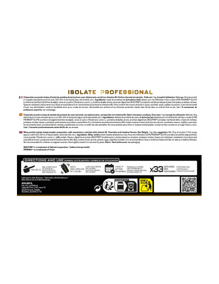 ISOLATE PROFESSIONAL 1KG - MVP