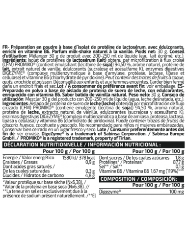 BOTELLA MONODOSIS ISOLATE - 30G - MVP