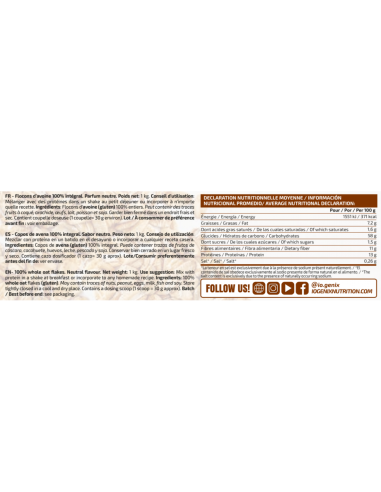 OAT FLAKES DELICIOUS - MVP