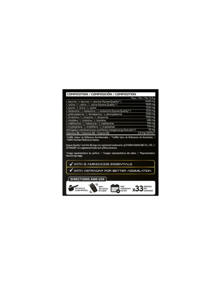 M.A.P Master Amino Essential Professional 418g - IO.Genix MVP