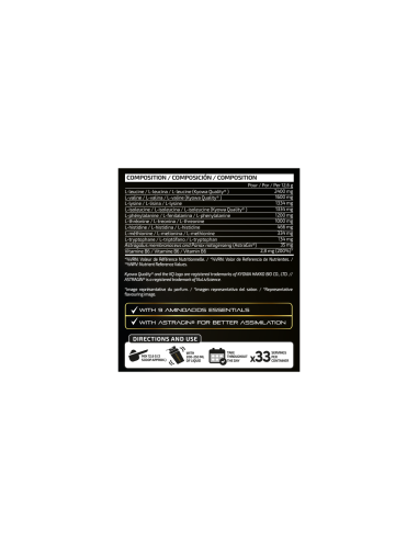 M.A.P Master Amino Essential Professional 418g - IO.Genix MVP