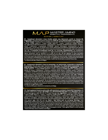 M.A.P Master Amino Essential Professional 418g - IO.Genix MVP