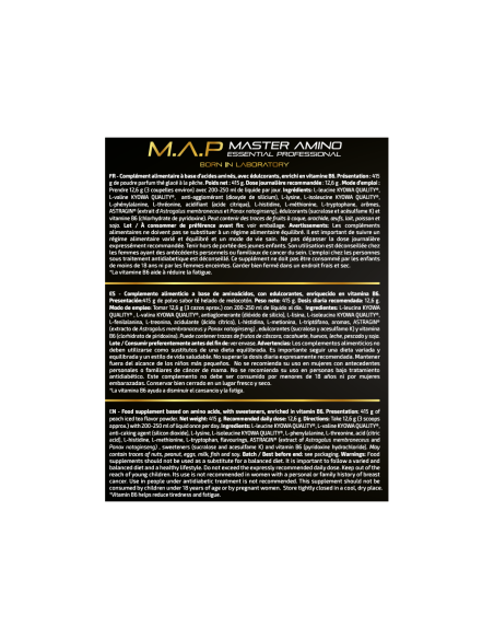 M.A.P Master Amino Essential Professional 418g - IO.Genix MVP