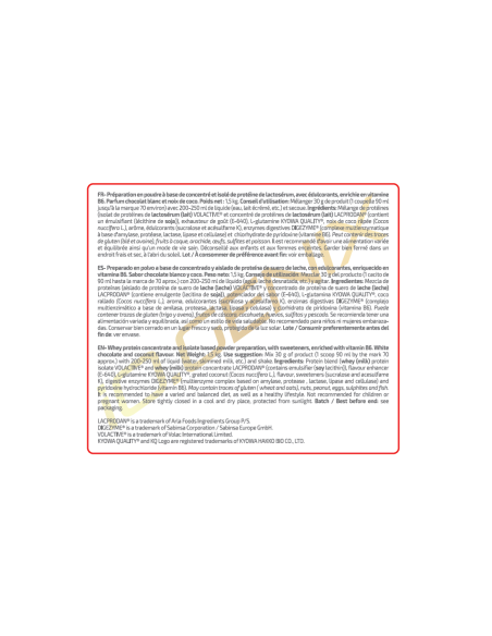 ISO WHEY SUBLIME 1,5KG